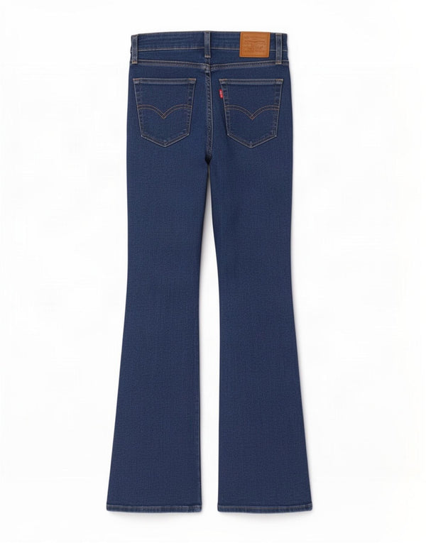 Levi's Womens 726 Flared Jeans W27 L32 Blue Cotton