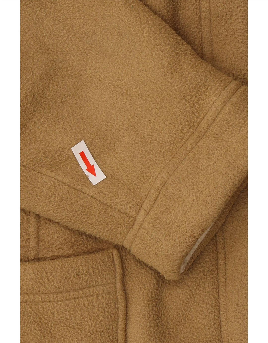 Marks & Spencer Womens Fleece Jacket UK 20 2XL Brown Polyester