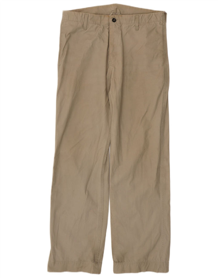 Levi's Mens Straight Cargo Trousers W32 L31 Beige Cotton