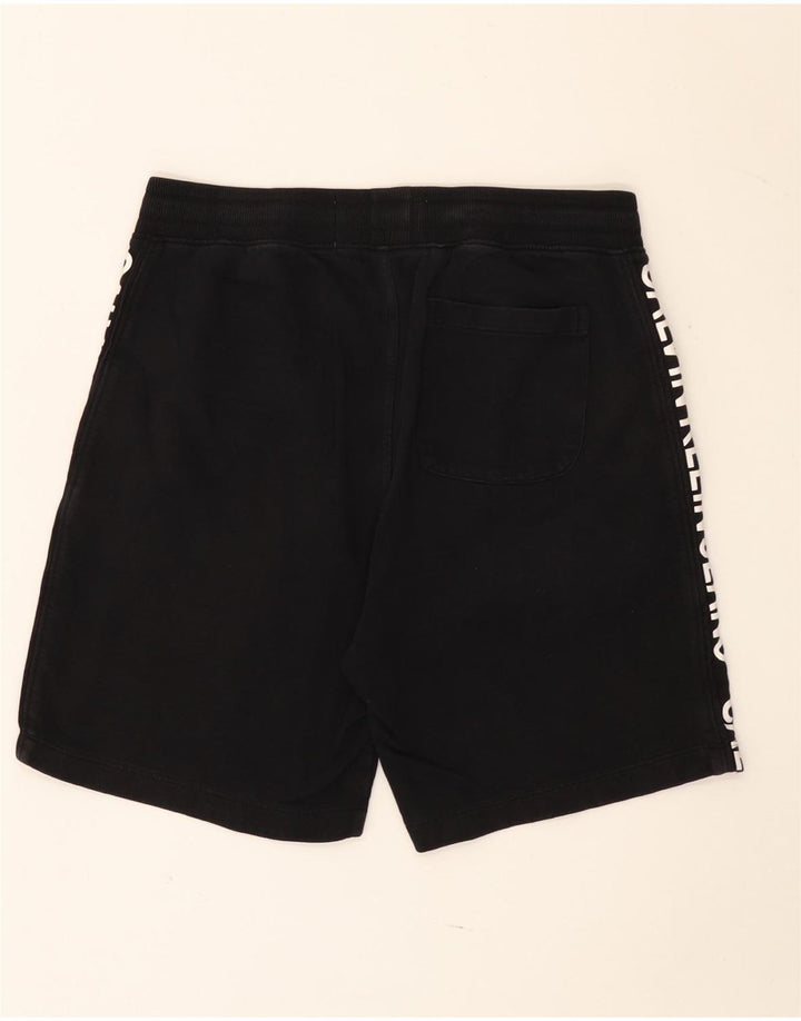 Calvin Klein Mens Graphic Sport Shorts Medium Black Cotton