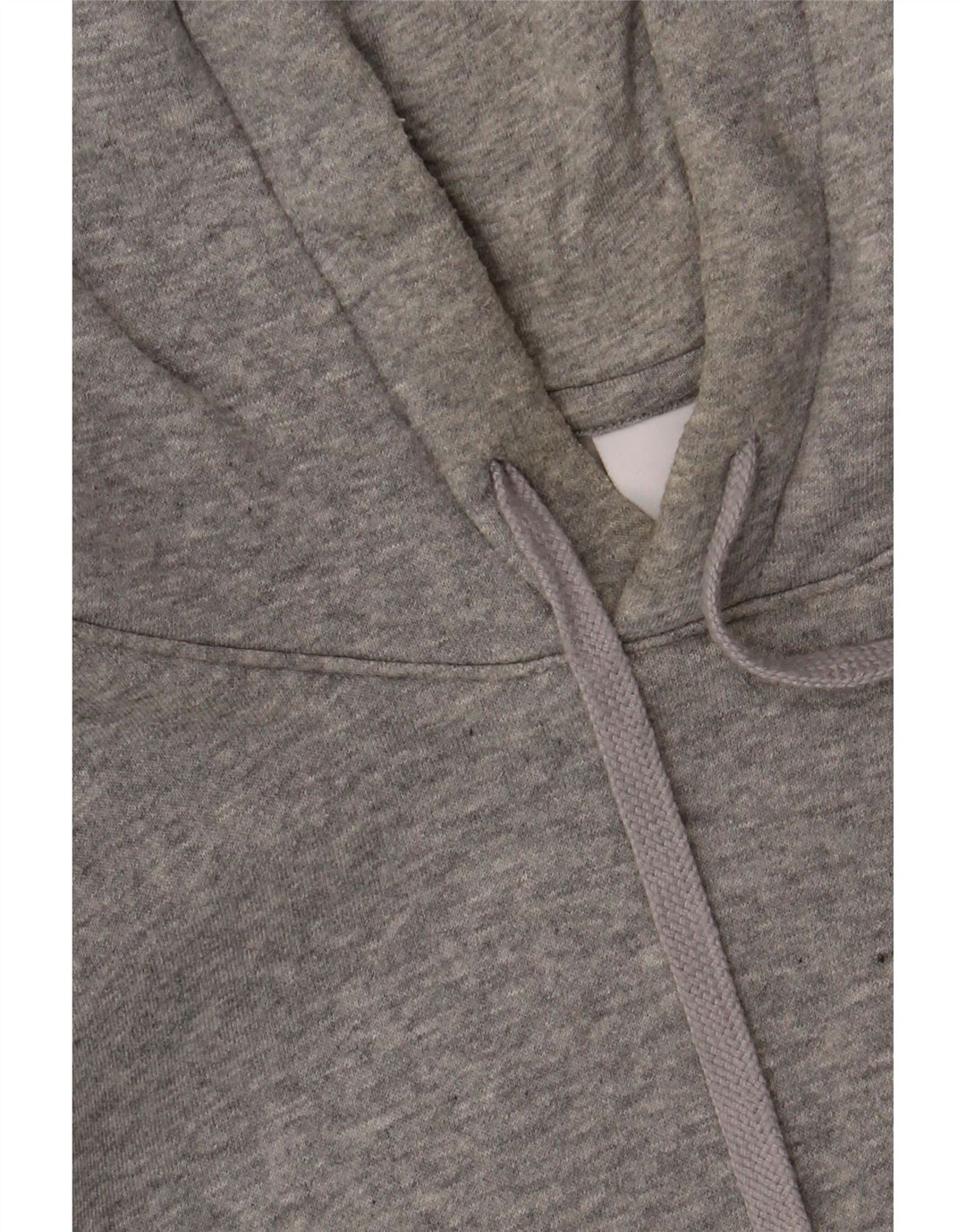 NIKE Mens Hoodie Jumper Large Grey Cotton
