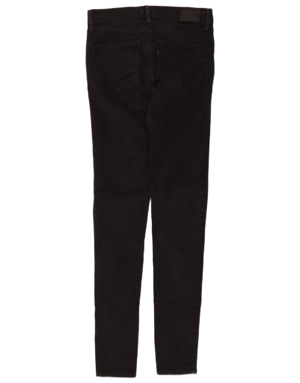 Levi's Womens 310 Shaping Super Skinny Jeans W28 L30 Black Cotton
