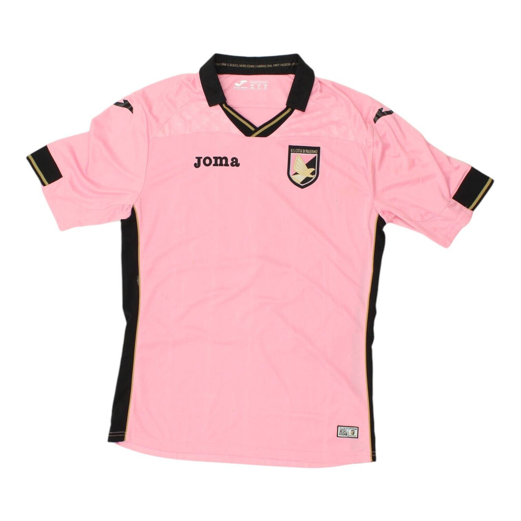 Palermo FC 2014-15 Signed Joma Mens Home Shirt | Football Sportswear VTG | Vintage Messina Hembry | Thrift | Second-Hand Messina Hembry | Used Clothing | Messina Hembry 