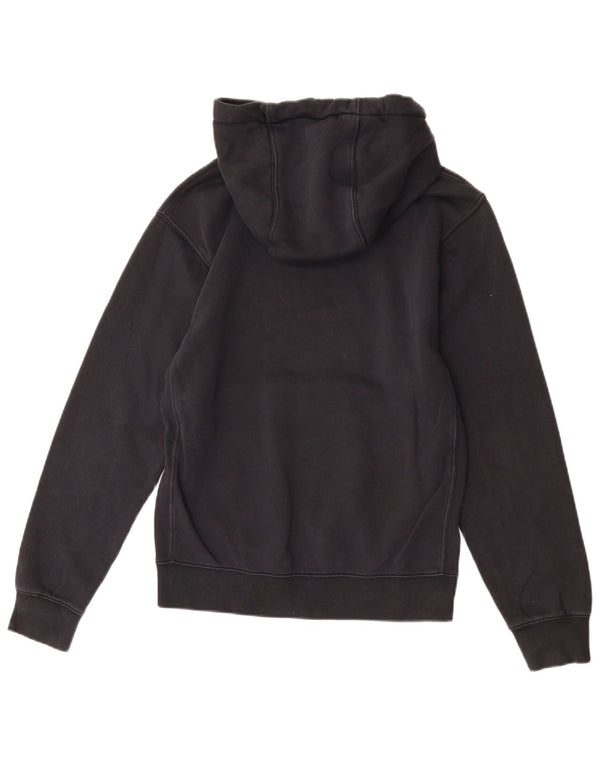 Nike Mens Hoodie Jumper XS Black Cotton
