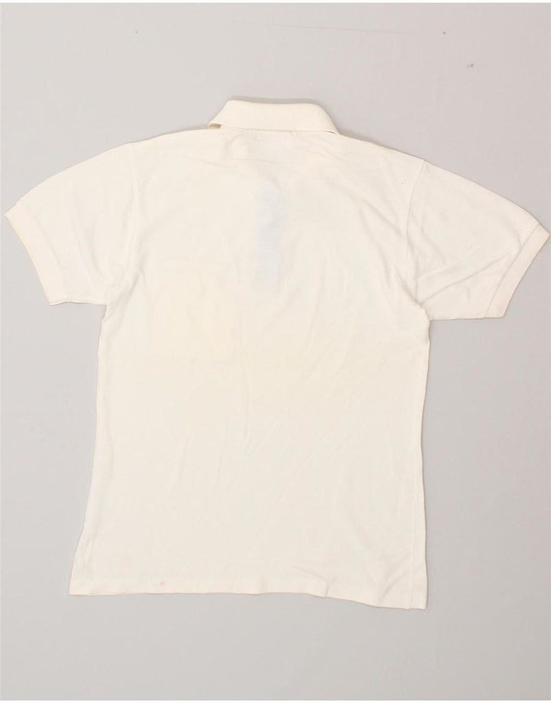 LACOSTE Mens Polo Shirt Size 2 XS White Cotton Vintage Lacoste and Second-Hand Lacoste from Messina Hembry 