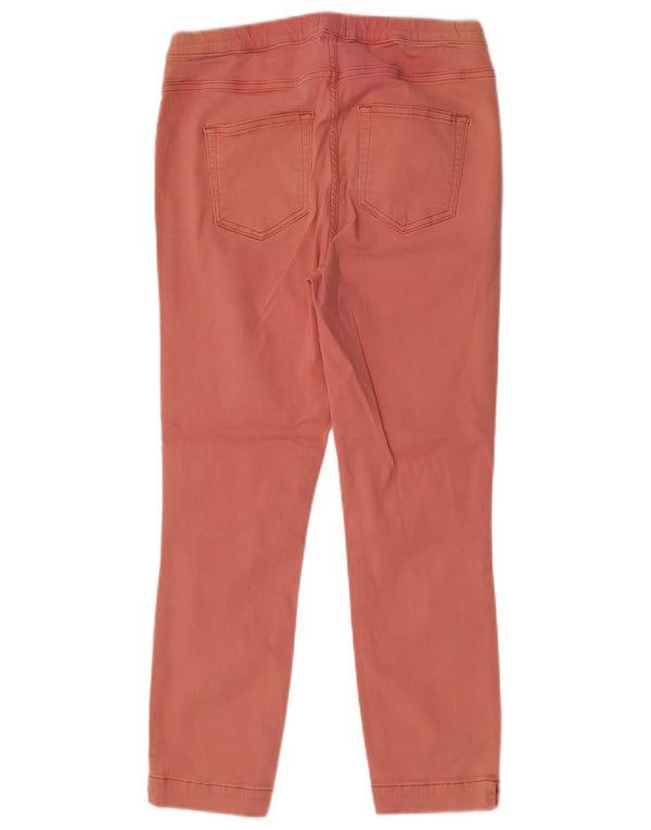 White Stuff Womens Crop Jegging Jeans UK 12 Medium W28 L25 Pink Cotton