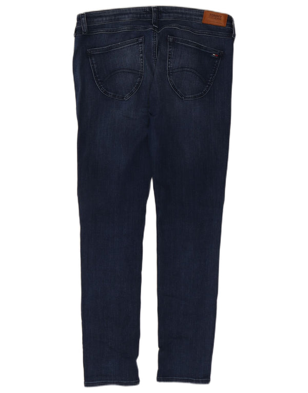 Tommy Hilfiger Womens Sophie Low Waist Skinny Jeans W34 L29 Navy Blue