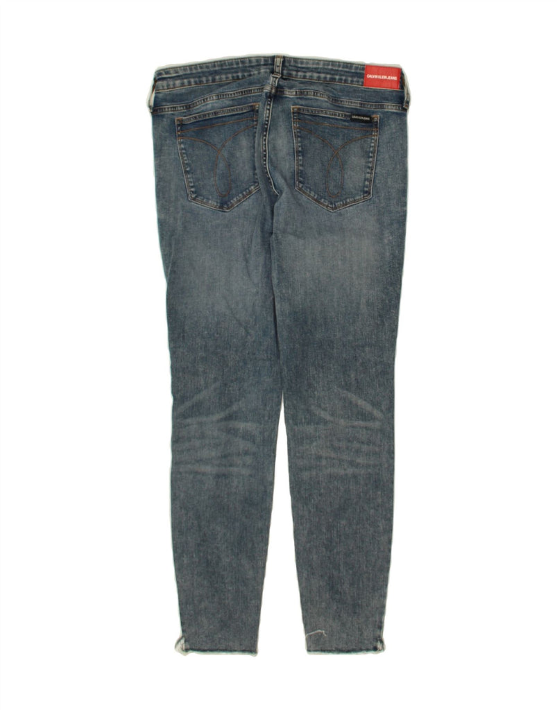 CALVIN KLEIN Womens Skinny Jeans W32 L30 Blue Elastane | Vintage Calvin Klein | Thrift | Second-Hand Calvin Klein | Used Clothing | Messina Hembry 