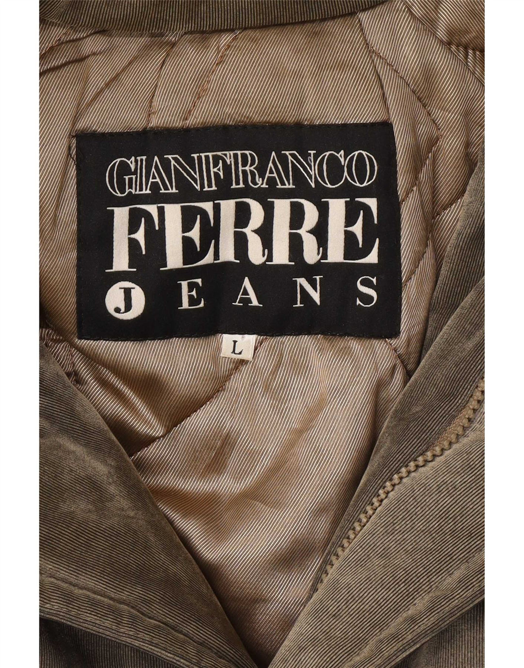 Gianfranco Ferre Mens Hooded Parka Jacket UK 40 Large Grey