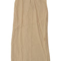 Chicca Testi Womens Maxi Wrap Skirt Small W26 Beige Linen