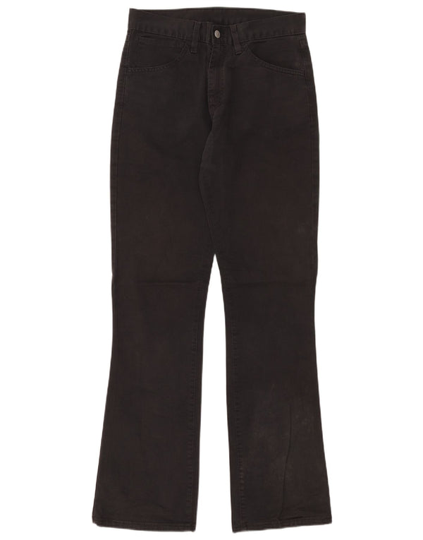 Levi's Womens Bootcut Jeans W30 L32 Black Cotton