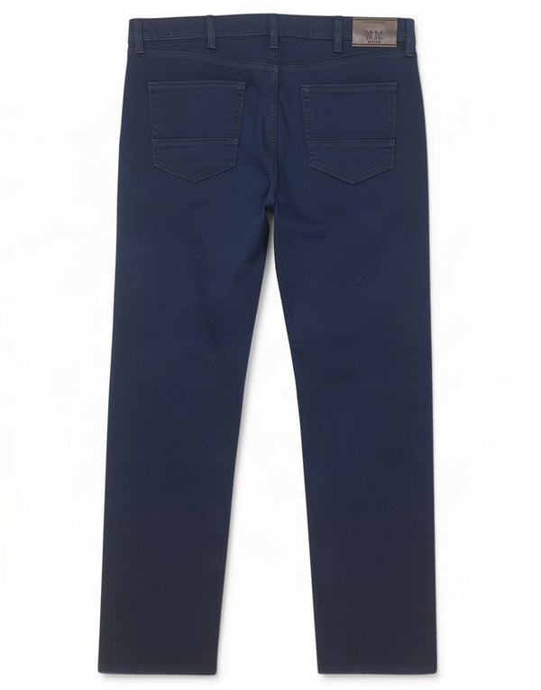Marks & Spencer Mens Straight Jeans W36 L31 Navy Blue Cotton