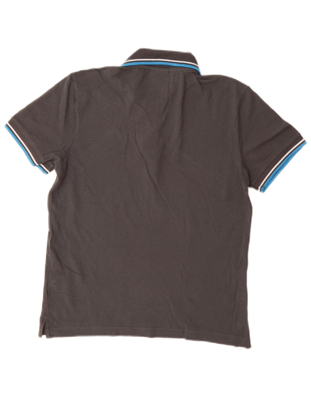 DIADORA Mens Polo Shirt XS Grey Cotton