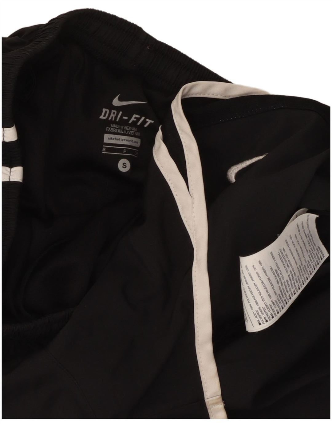 Nike Mens Dri Fit Sport Shorts Small Black Polyester