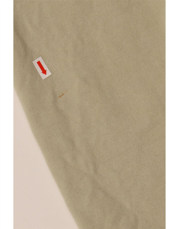 Reebok Mens Graphic Sweatshirt Jumper Medium Green Cotton