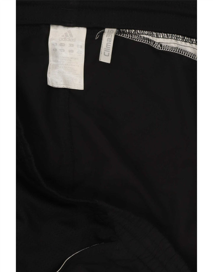 Adidas Mens Clima 365 Sport Shorts Large Black Spotted Polyester