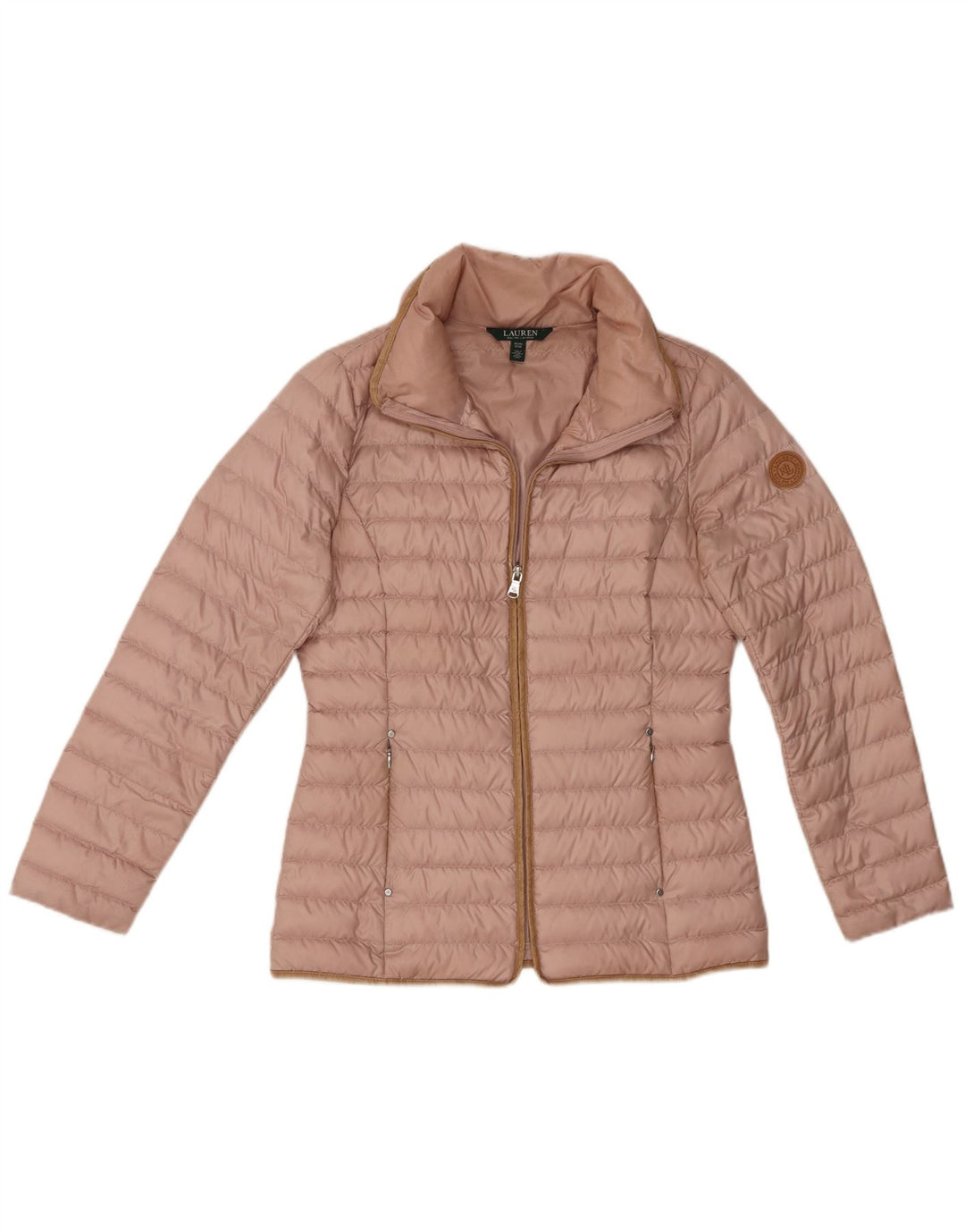 Ralph Lauren Womens Padded Jacket UK 6 XS Pink Polyester