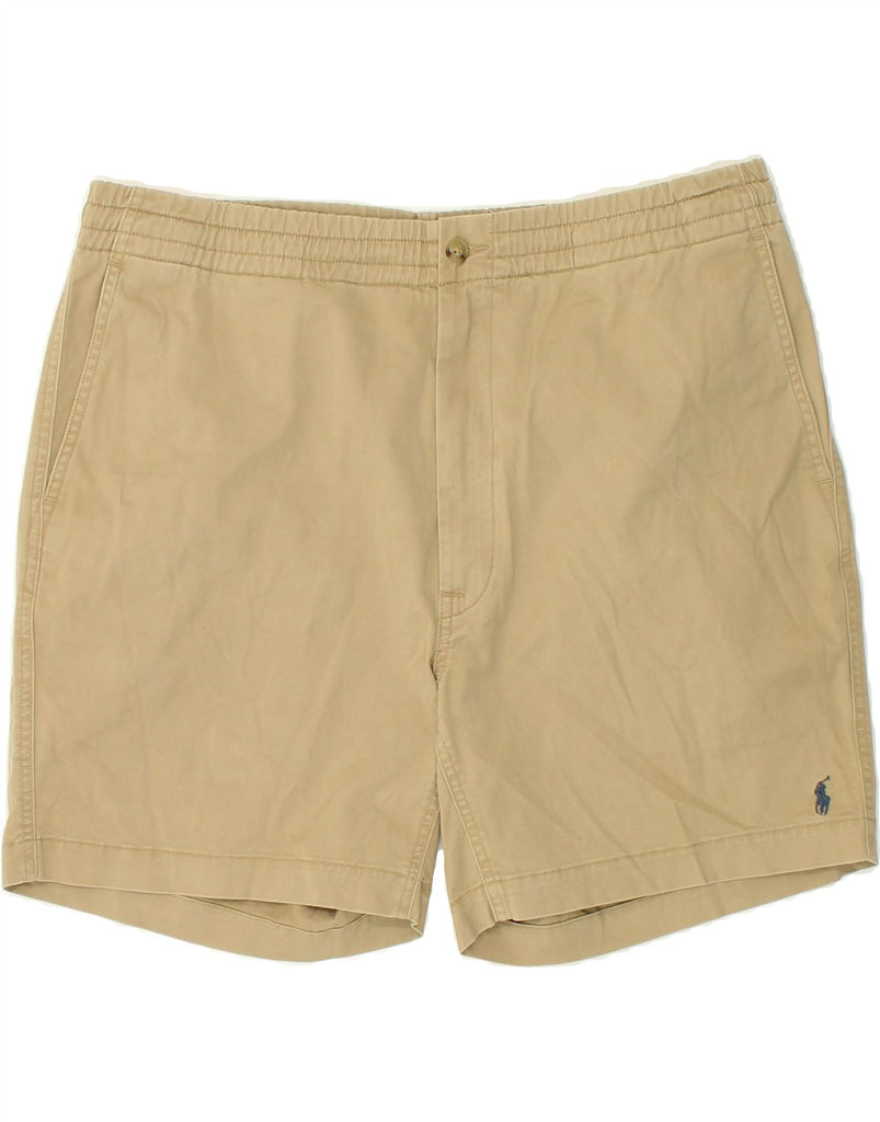 POLO RALPH LAUREN Womens Classic Fit Chino Shorts US 6 Medium W36  Beige | Vintage Polo Ralph Lauren | Thrift | Second-Hand Polo Ralph Lauren | Used Clothing | Messina Hembry 