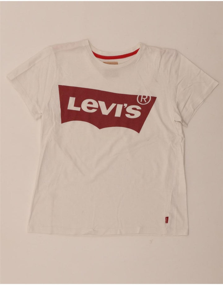 Levi's Girls Graphic T-Shirt Top 13-14 Years White