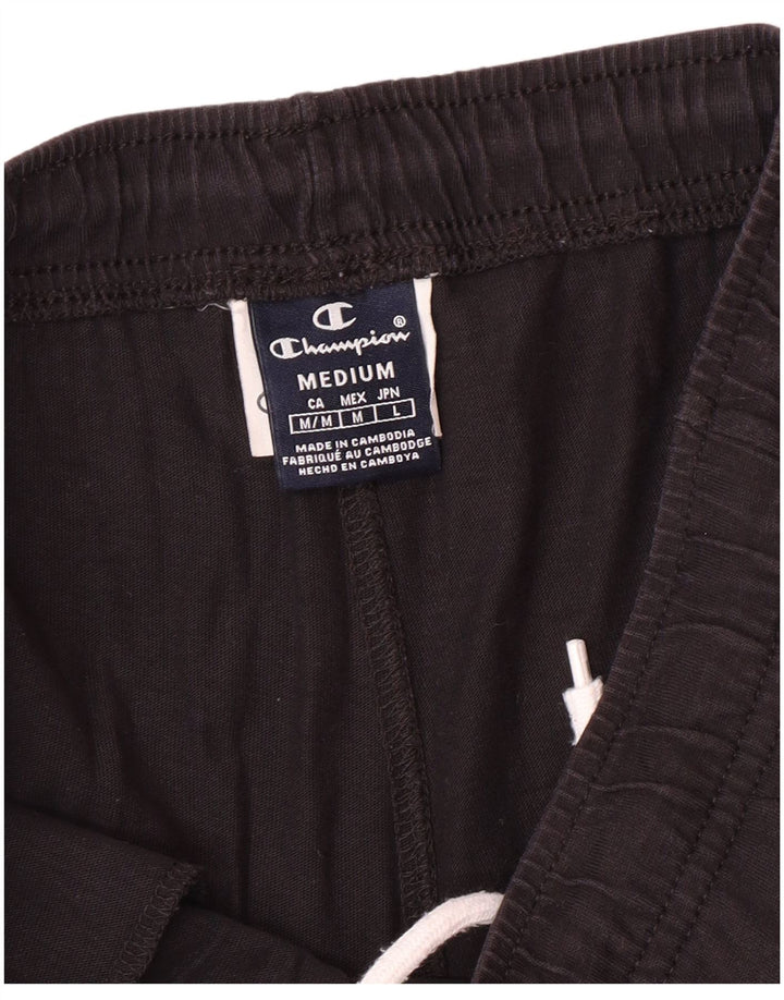 Champion Womens Tracksuit Trousers Joggers Medium Black