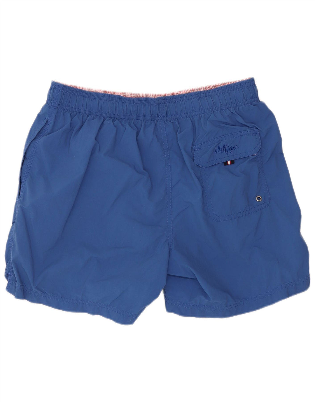 Tommy Hilfiger Mens Regular Swimming Shorts Medium Blue Nylon Sports