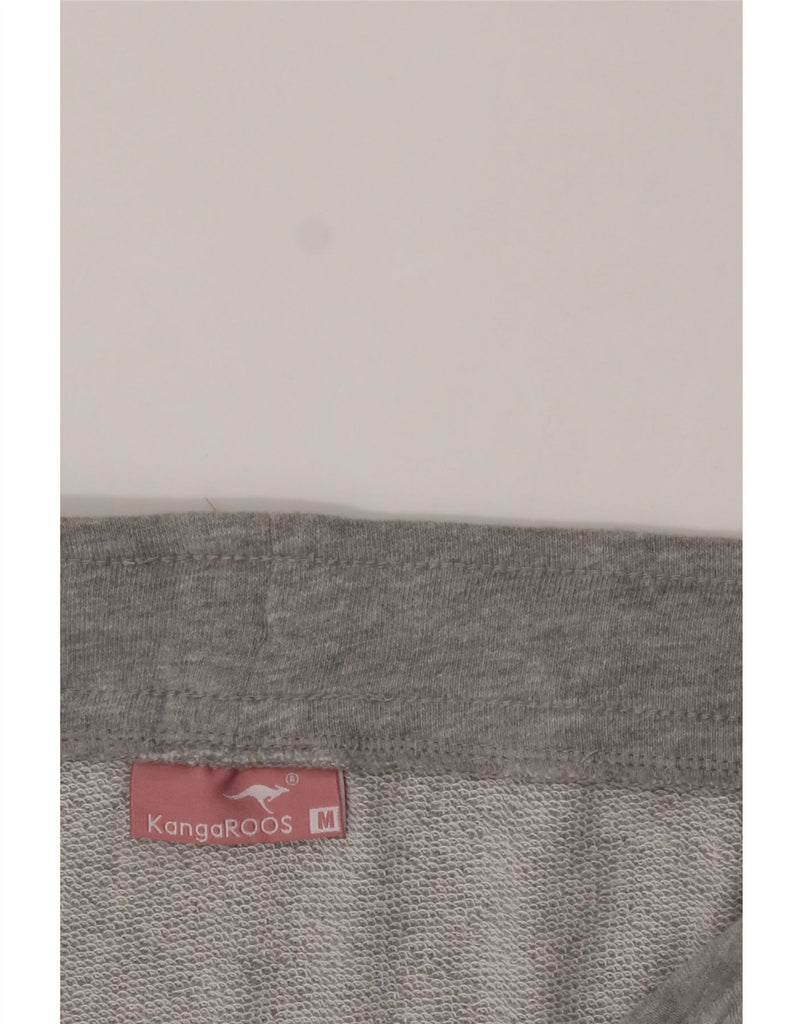 KANGAROOS Womens Straight Skirt Medium W34 Grey Cotton Vintage Kangaroos and Second-Hand Kangaroos from Messina Hembry 