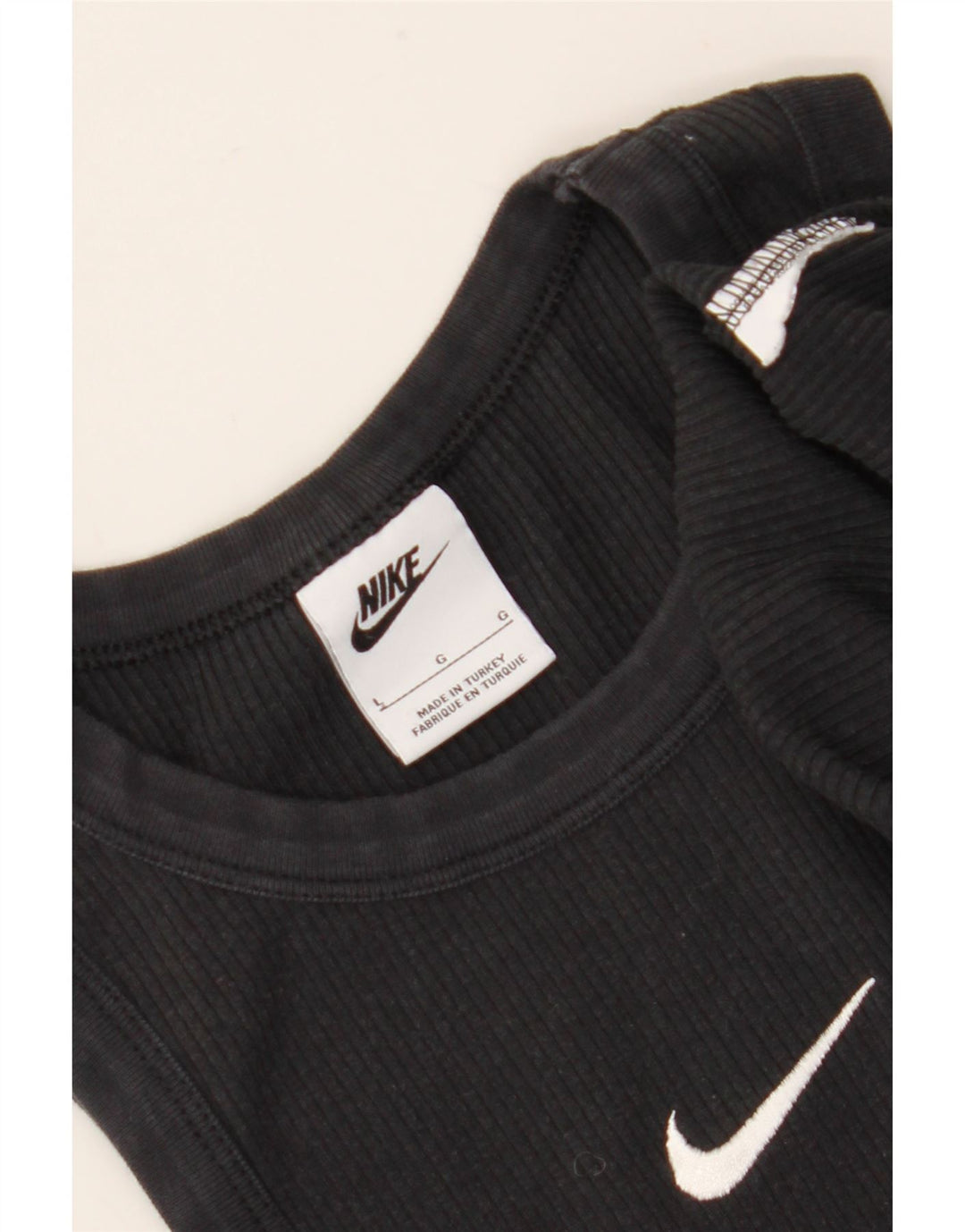 Nike Womens Vest Top UK 14 Large Black