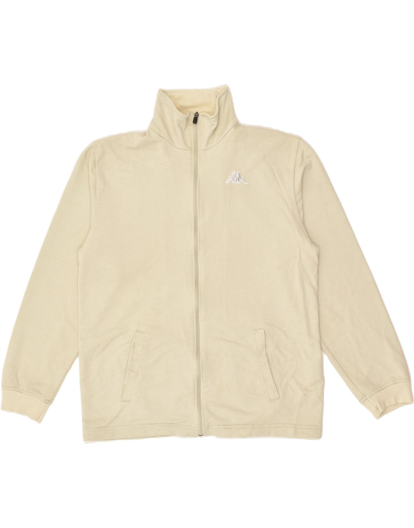 Beige kappa tracksuit online