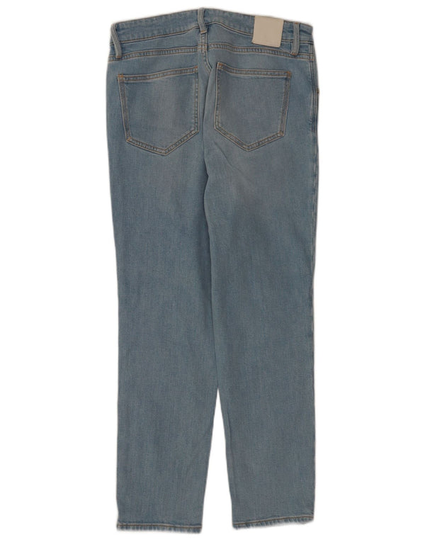 Massimo Dutti Womens Slim Jeans EU 36 XS W26 L26 Blue Cotton