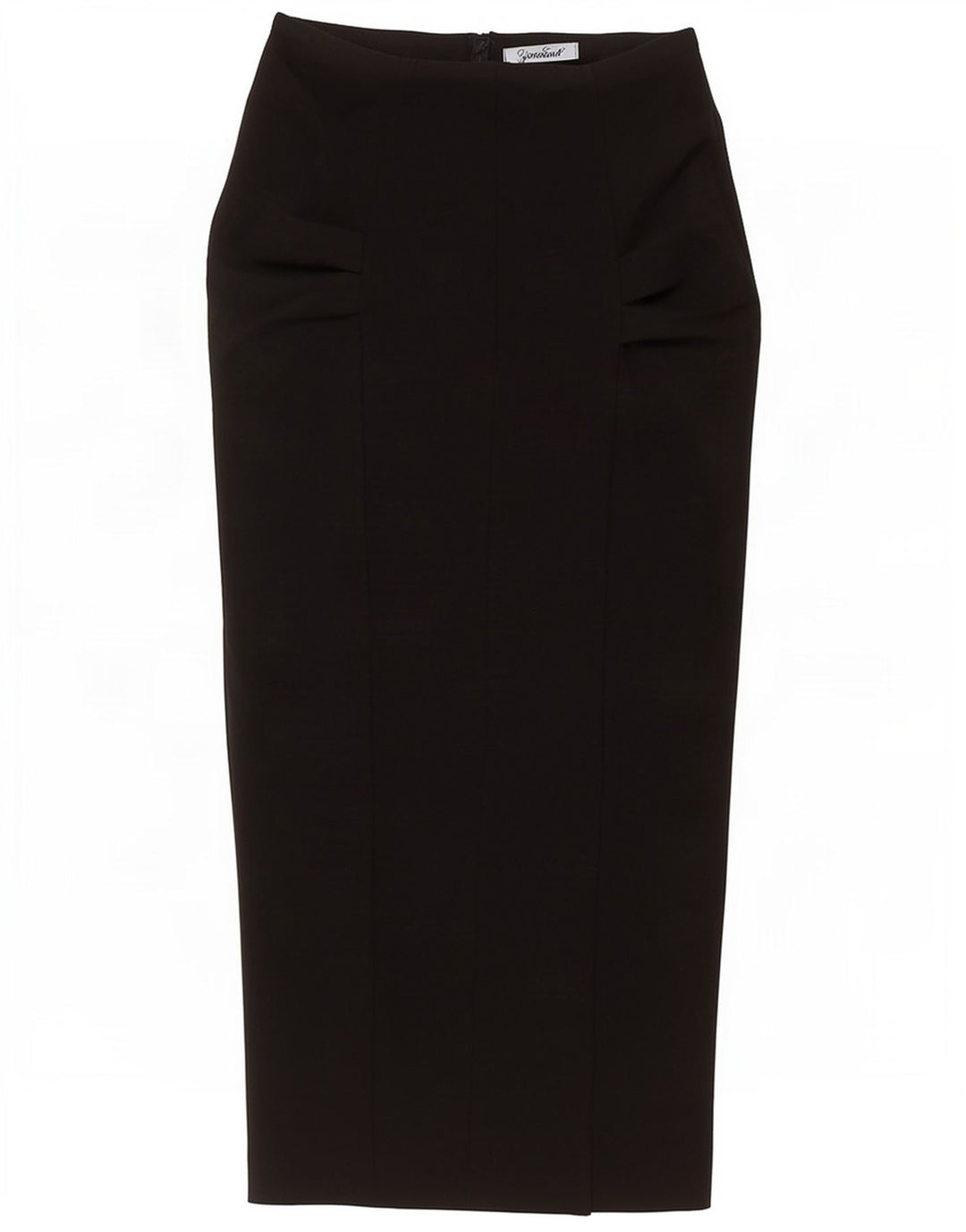 Zara Womens Maxi Skirt Medium W28 Black Cotton