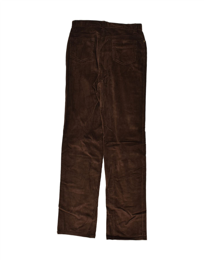 EDDIE BAUER Womens Straight Corduroy Trousers US 10 Large W30 L34 Brown | Vintage Eddie Bauer | Thrift | Second-Hand Eddie Bauer | Used Clothing | Messina Hembry 