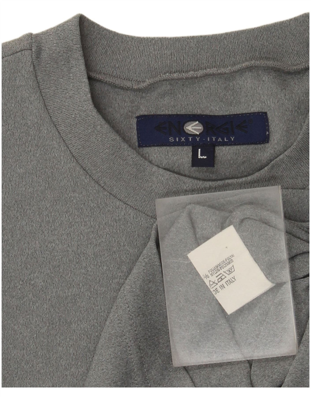 Energie Boys Graphic T-Shirt Top 13-14 Years Large Grey Polyamide