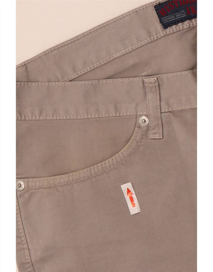 Roy Rogers Mens Casual Shorts W32 Medium Grey Cotton