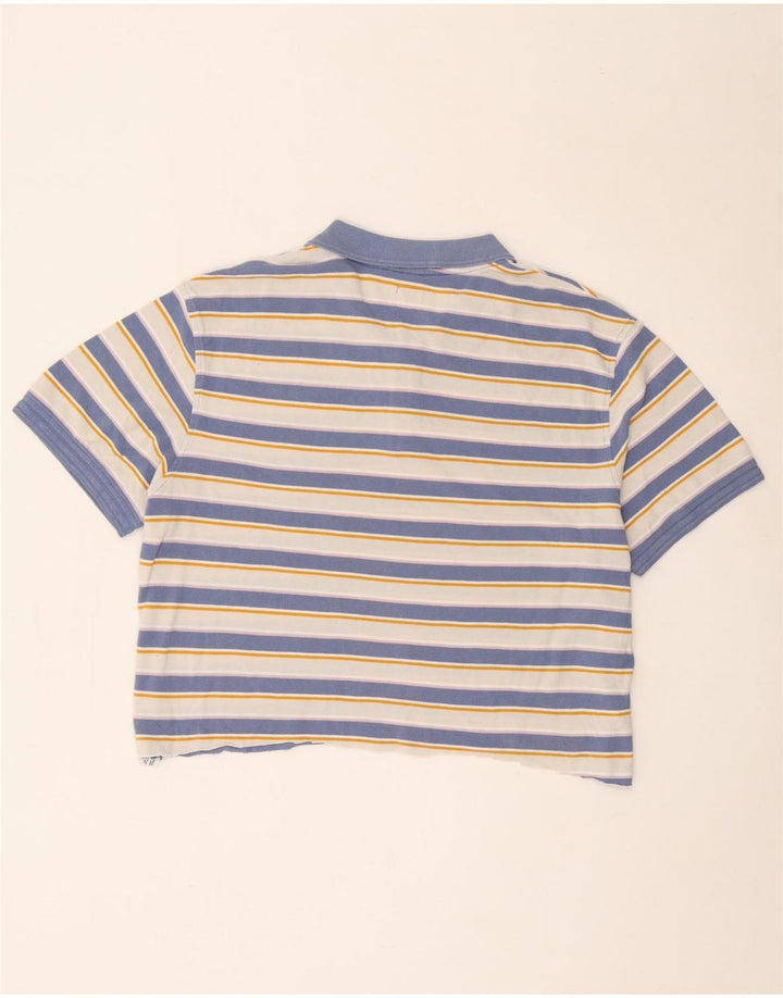 Levi's Mens Polo Shirt 2XL Blue Striped