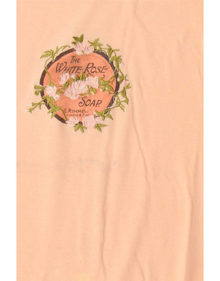 Vintage Womens Vest Top UK 14 Medium Pink