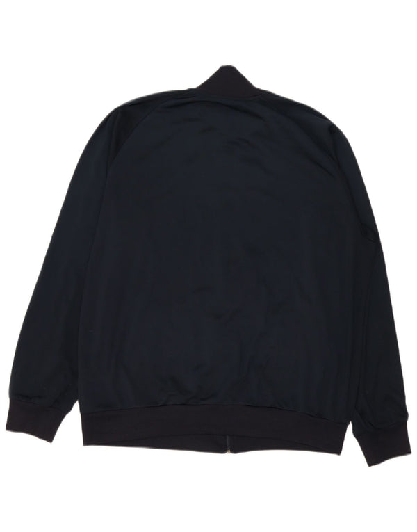Adidas Mens Clima 365 Tracksuit Top Jacket Large Navy Blue Polyester