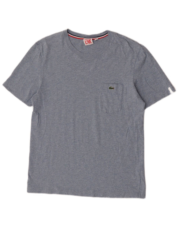 Lacoste Mens T-Shirt Top Size 3 Small Blue