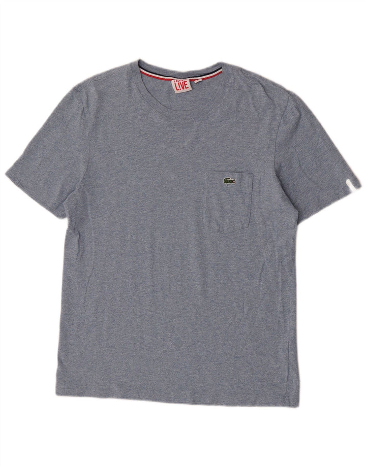 Lacoste Mens T-Shirt Top Size 3 Small Blue