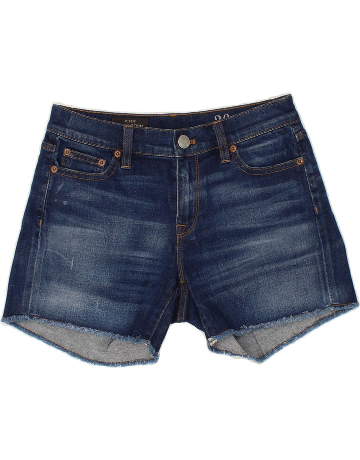 J. CREW Womens Denim Shorts W26 Small Navy Blue Cotton Vintage J. Crew and Second-Hand J. Crew from Messina Hembry 