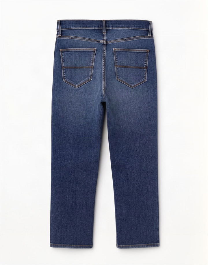 Marks & Spencer Mens Straight Jeans W32 L25 Blue Cotton