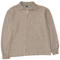 Asics Mens Tracksuit Top Jacket XS Grey Cotton
