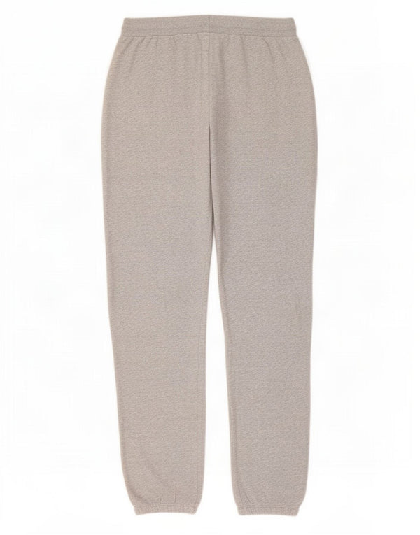 Umbro Mens Graphic Tracksuit Trousers Joggers Medium Grey Flecked Cotton