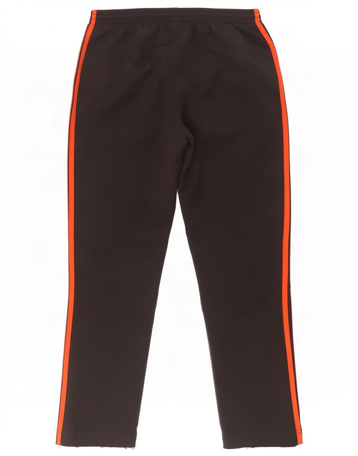 Adidas Boys Tracksuit Trousers 9-10 Years Grey Polyester