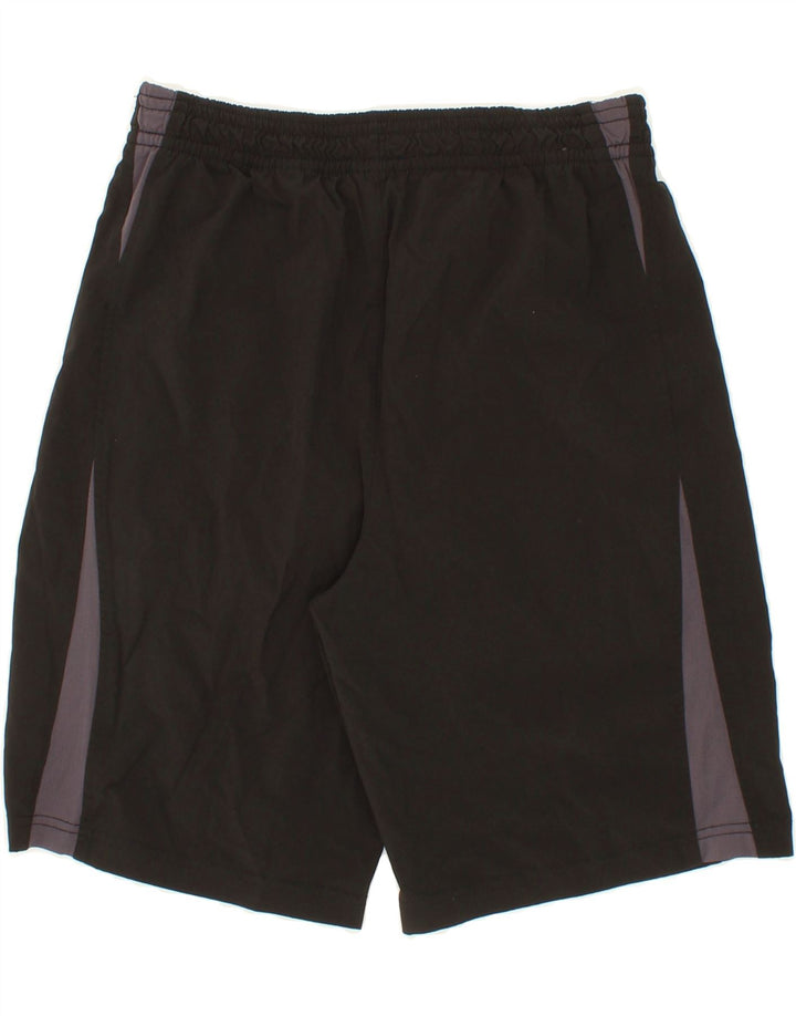 REEBOK Mens Sport Shorts Small Black Colourblock Polyester Vintage Reebok and Second-Hand Reebok from Messina Hembry 