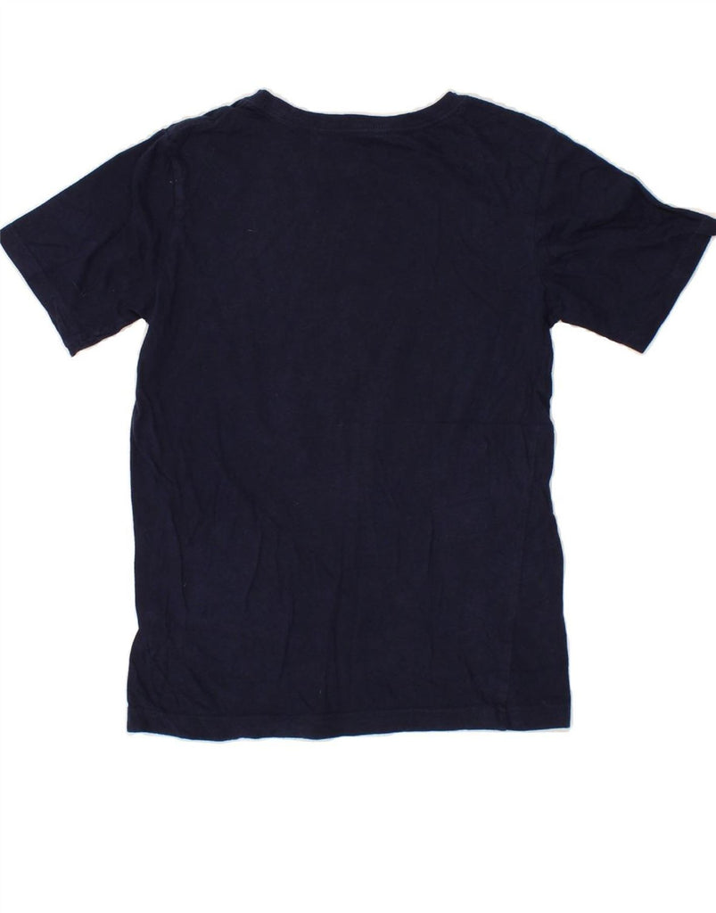 JORDAN Boys Graphic T-Shirt Top 12-13 Years Large Navy Blue Cotton Vintage Jordan and Second-Hand Jordan from Messina Hembry 