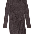 MAISON SCOTCH Womens Long Sleeve Basic Dress UK 10 Small Grey