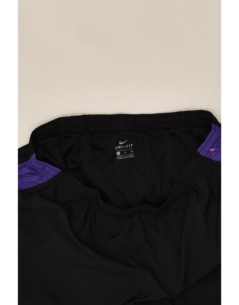 NIKE Girls Dri Fit Sport Shorts 15-16 Years XL  Black Polyester | Vintage Nike | Thrift | Second-Hand Nike | Used Clothing | Messina Hembry 