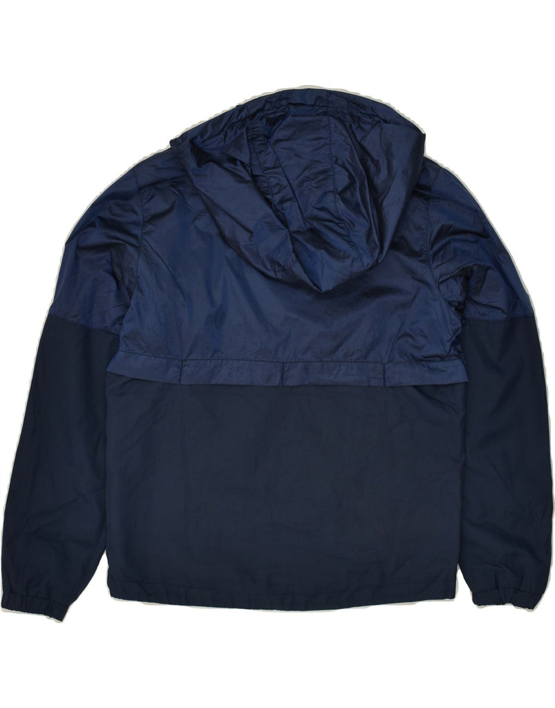 JACK & JONES Boys Hooded Rain Jacket 11-12 Years Navy Blue | Vintage Jack & Jones | Thrift | Second-Hand Jack & Jones | Used Clothing | Messina Hembry 