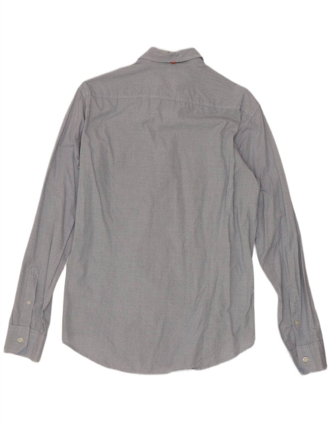 Hugo Boss Mens Shirt Medium Blue Gingham