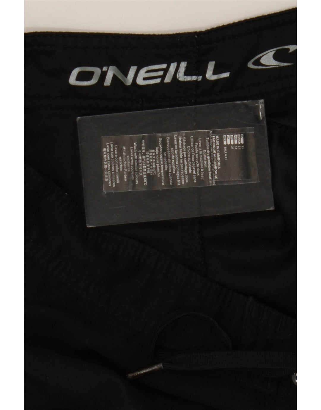 O'Neill Mens Swimming Shorts Medium  Black Polyester